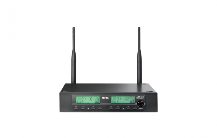 1/2U Двухканальный приёмник Mipro ACT-312